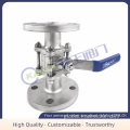 Flange Ball Valve Three-piece flange ball valve Supplier